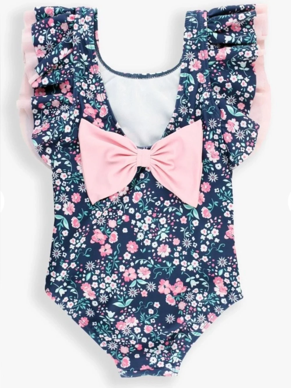 Ruffle Butts pretty navy